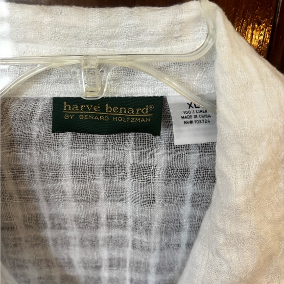 Hamptons Style Linen Shirt - Picture 3 of 4